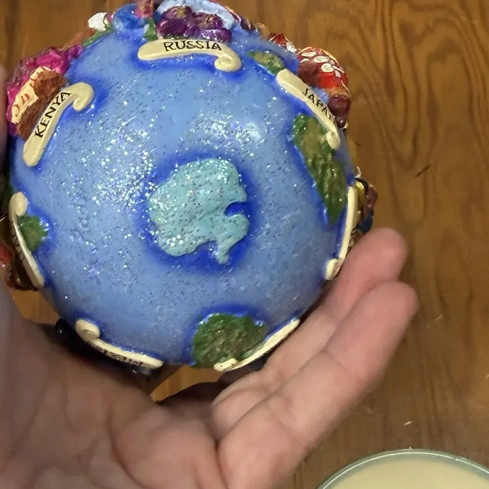Christopher Radko Christmas Ornament Teddies Around the World 2002